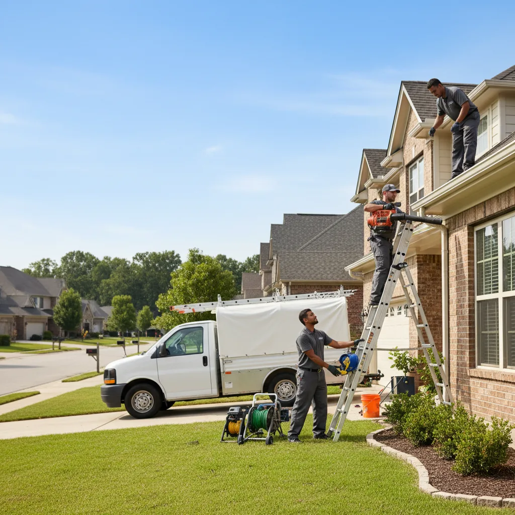 Home Gutter Service in Hampton, GA near me